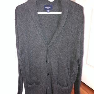 Men’s American Eagle Gray Cardigan